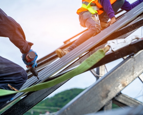 Stock photography - Roofer